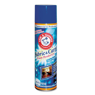 Arm & Hammer™ Fabric And Carpet Foam Deodorizer, Fresh Scent, 15 Oz Aerosol Spray, 8-carton freeshipping - TVN Wholesale